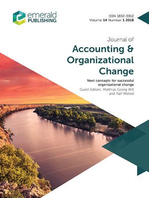 cover image of Journal of Accounting & Organizational Change, Volume 14, Number 1